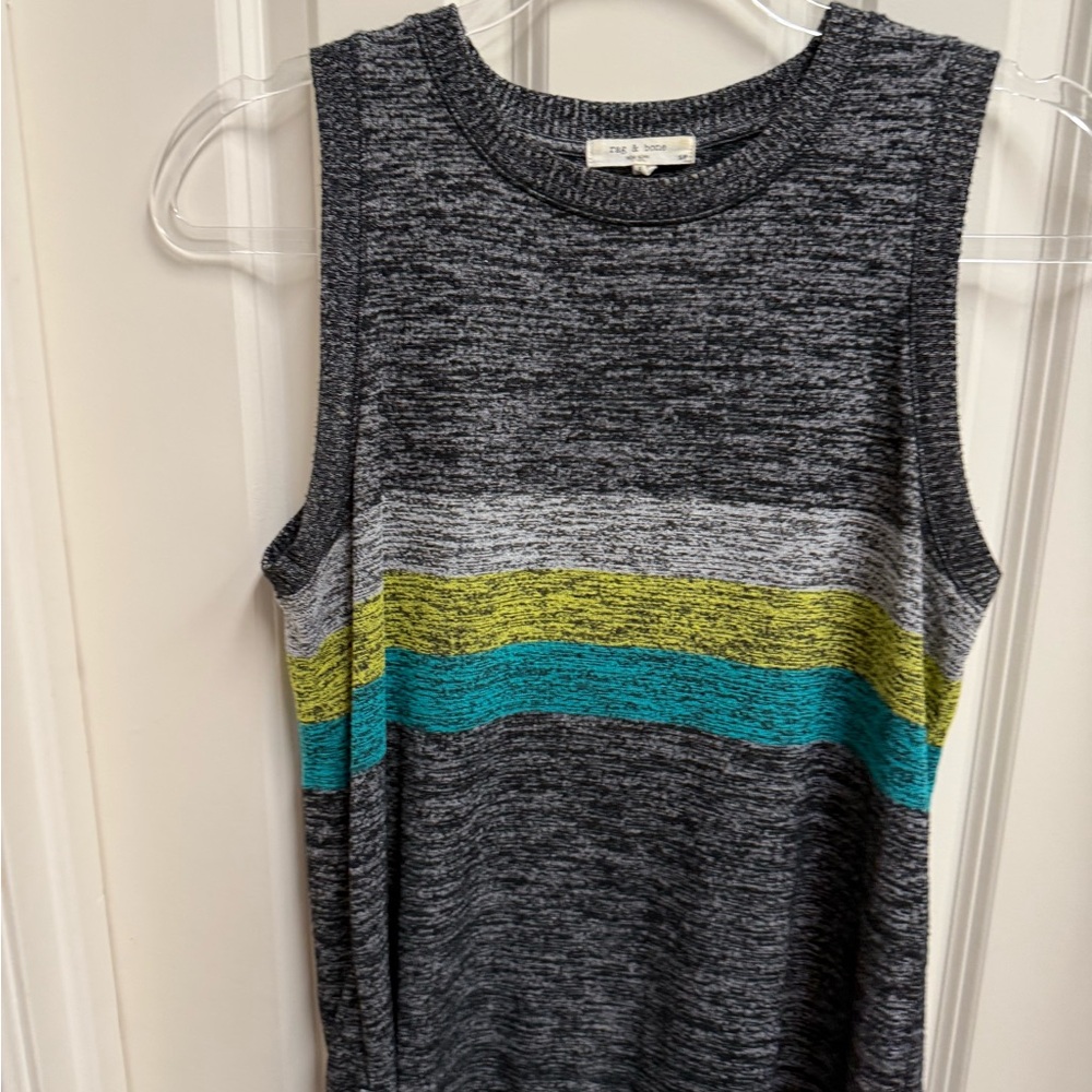 Rag & Bone Charcoal Knit Top